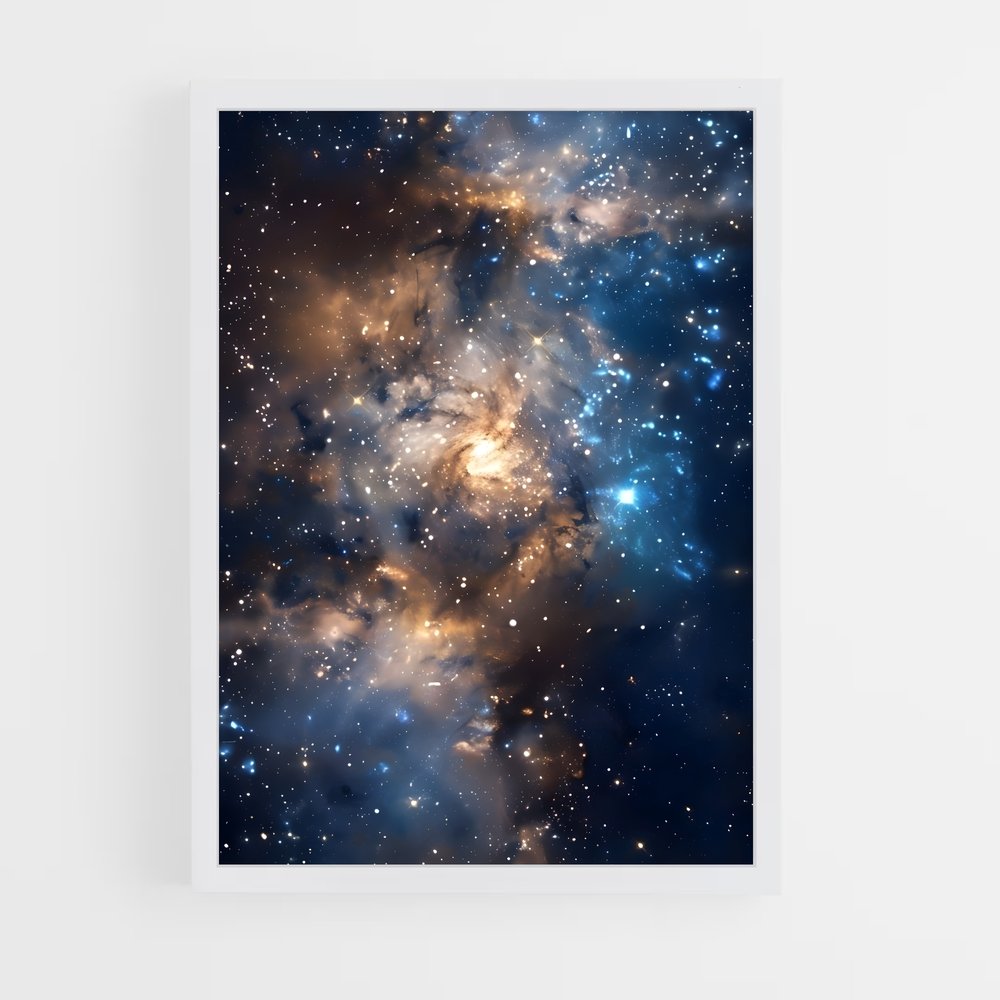 Poster Magnifique amas de galaxies (vue 3)